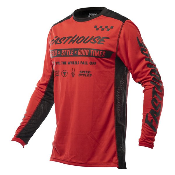Fasthouse Jersey Fasthouse GRINDHOUSE Domingo Rojo