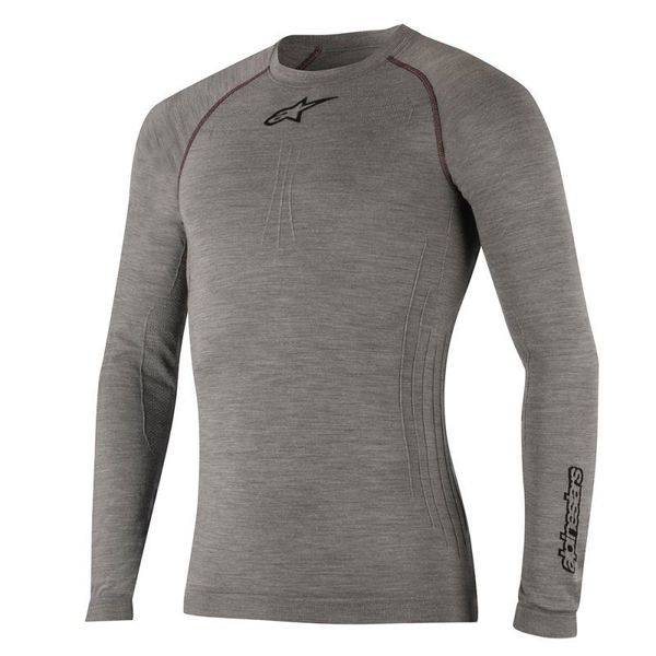 Alpinestars Primera capa Tech Top Ls Winter - Melange Gray Black