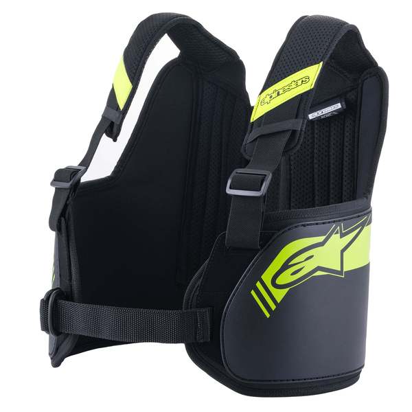 Alpinestars Faja Protectora Alpinestars Bionic Rib Support Negro Amarillo Fluor