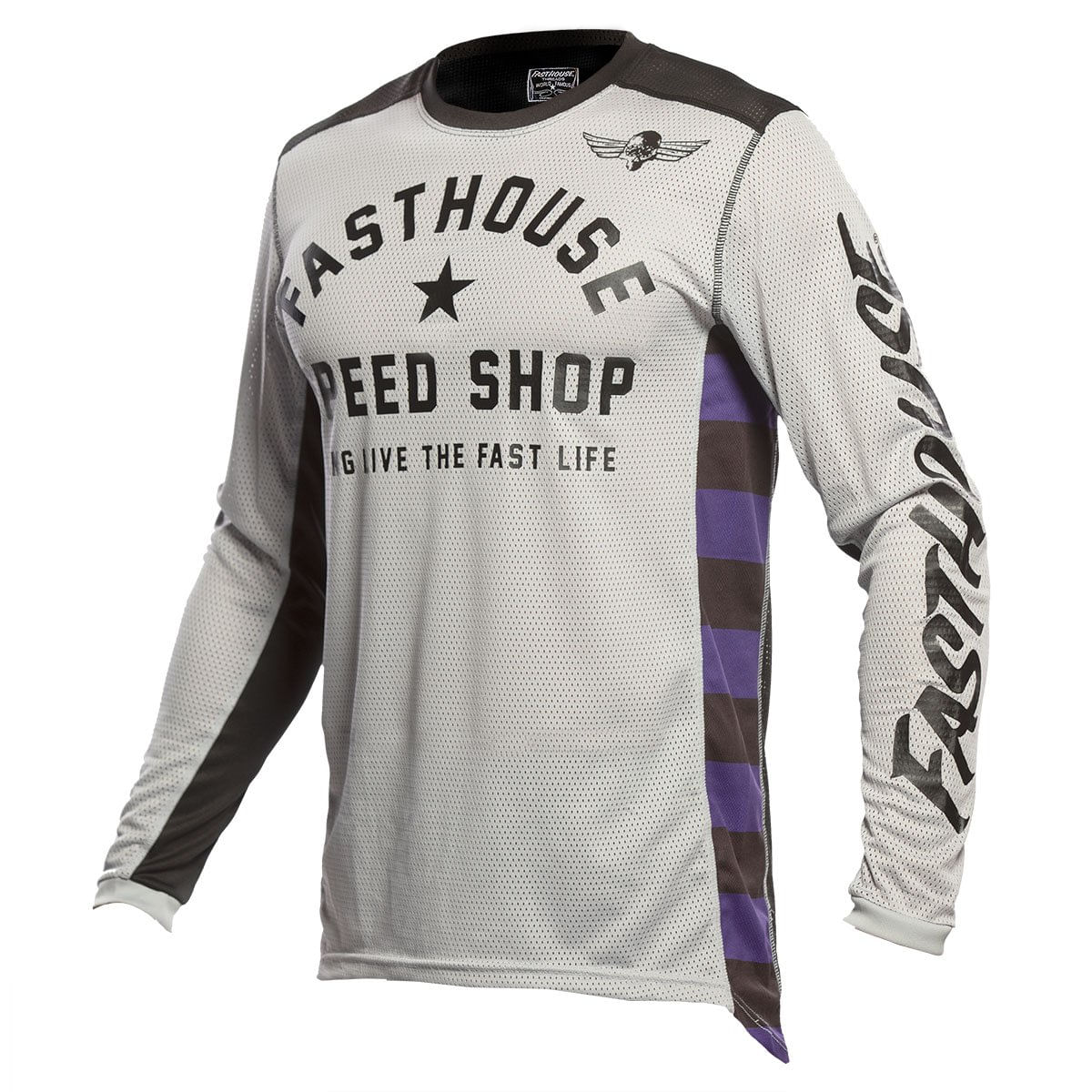 Fasthouse Jersey Fasthouse Original Air Cooled Silver/Negro