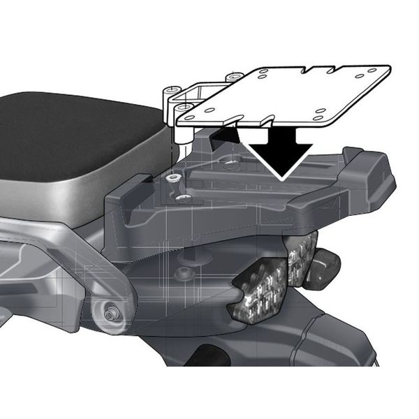 Shad Anclaje Topcase Yamaha XT1200 Supertenere (Y0XT10ST)