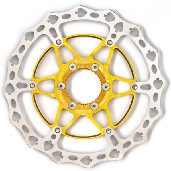 Disco de Freno a2z CenterLock Dorado