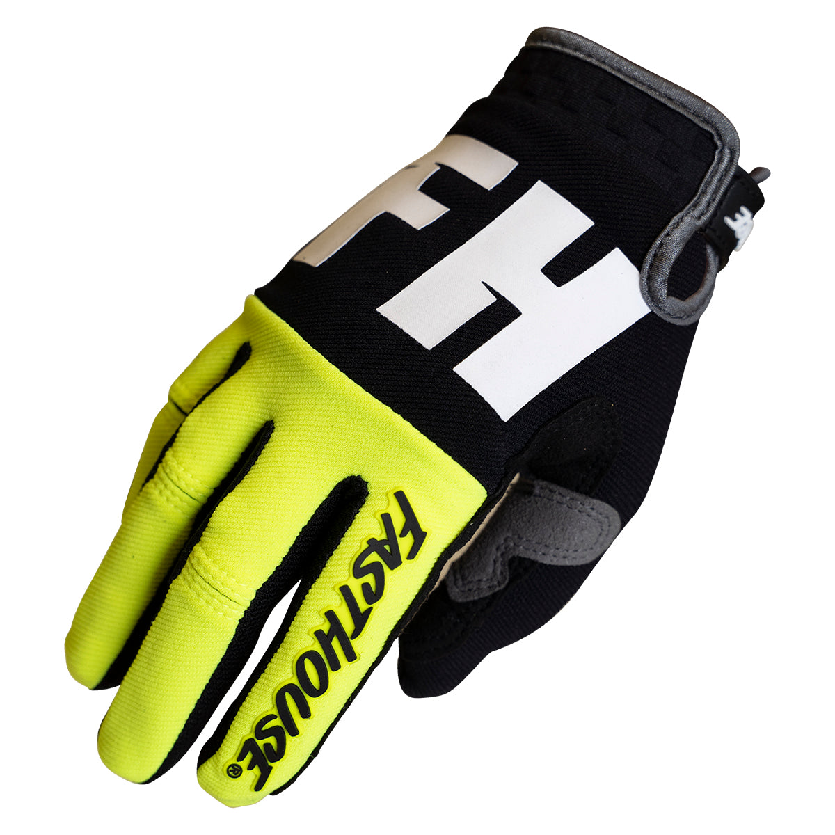 Fasthouse Guantes Speed Style Remnant Black/High Viz