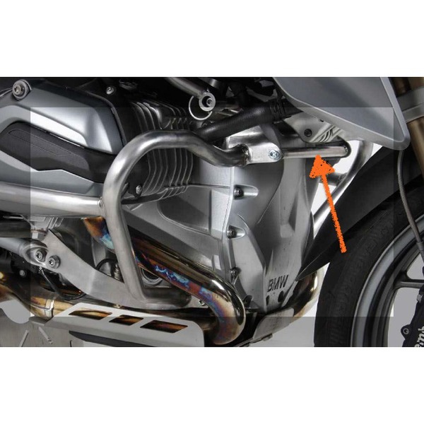 Hepco & Becker Protector de motor BMW R1200GS LC INOX