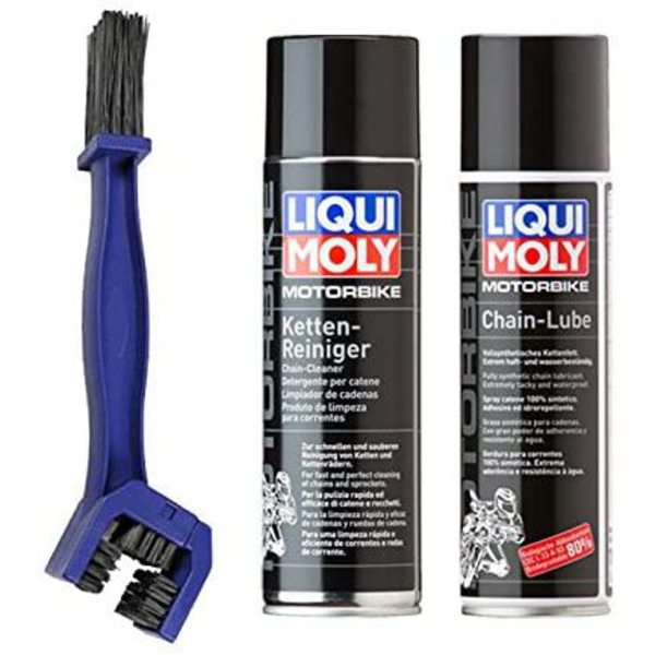 Liqui-Moly Kit Limpiador y lubricante cadena Liqui-Moly - ¡GRATIS Cepillo cadena!