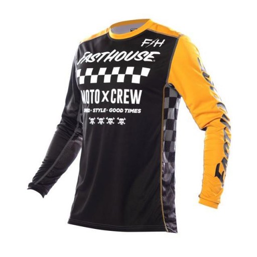 Fasthouse Jersey Niño 21 MX Grindhouse Alpha Black/Amber