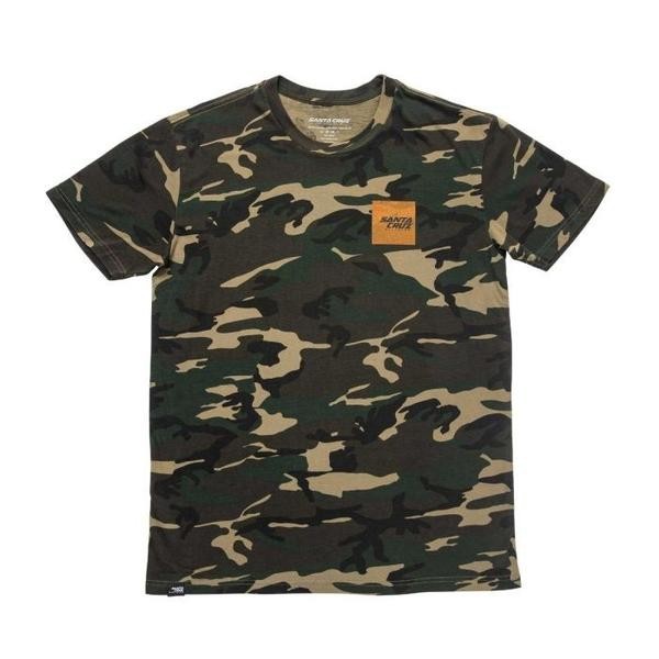 Santa Cruz Polera Santa Cruz Mini Squared Camo