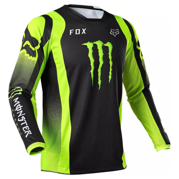 Fox Polera Moto 180 Monster Negro