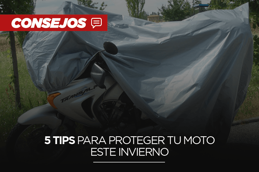 5 Tips para proteger tu moto este invierno o durante la cuarentena