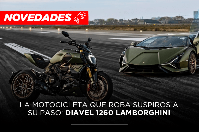 Ducati y Lamborghini se fusionan para crear esta moto de edición limitada