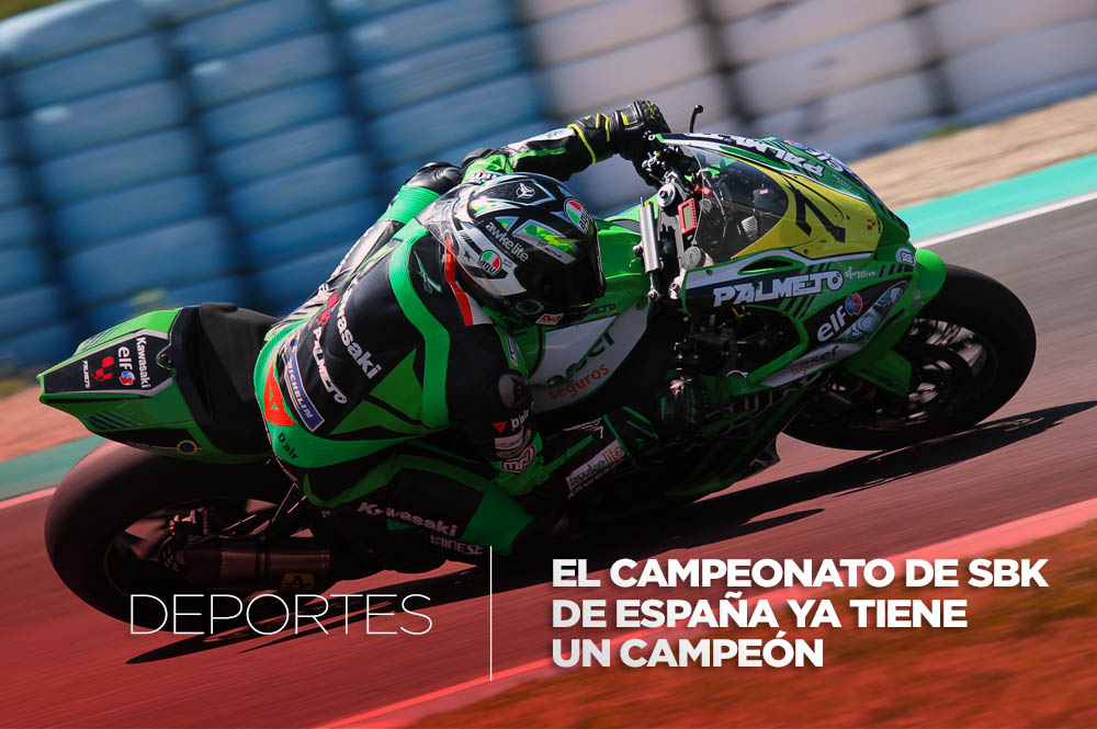 Maxi Scheib tras ganar en Jerez se corona campeón del SBK español