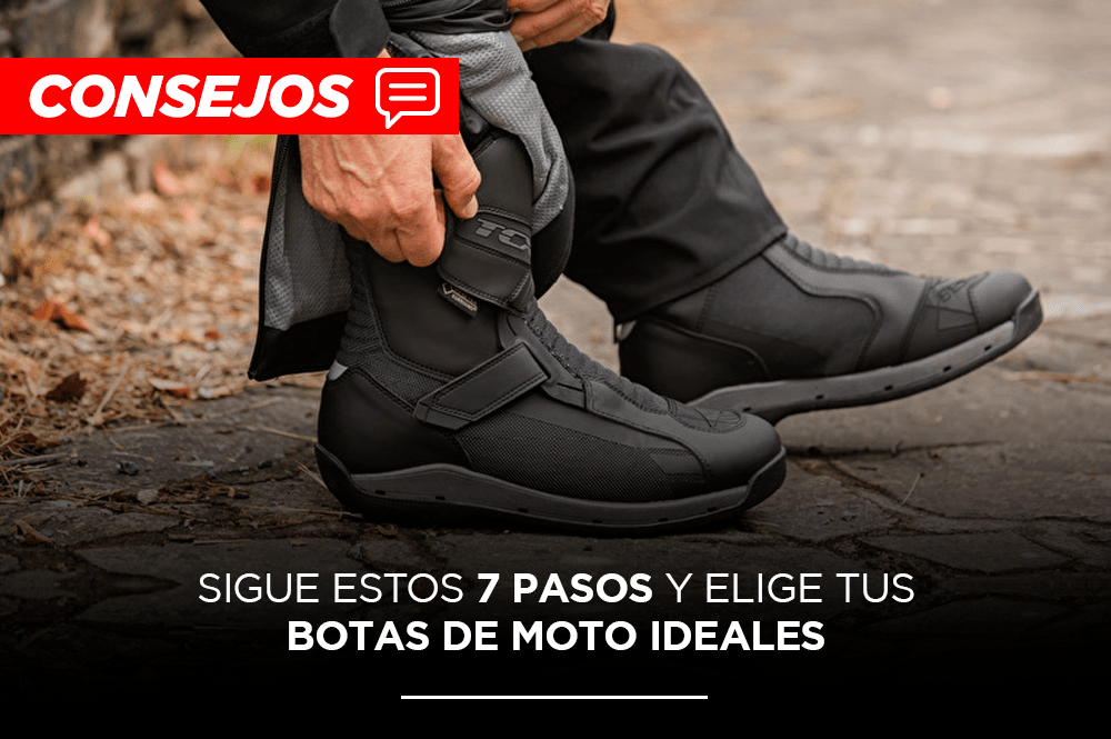 ¿Cómo elegir correctamente tus botas de moto? Sigue estos consejos