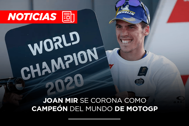 MotoGP tiene nuevo campeón del mundo: Joan Mir