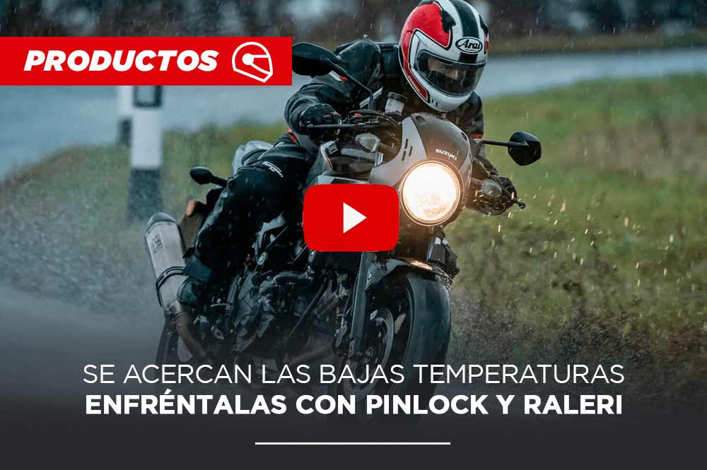 Se acercan las bajas temperaturas, enfréntalas con Pinlock y Raleri