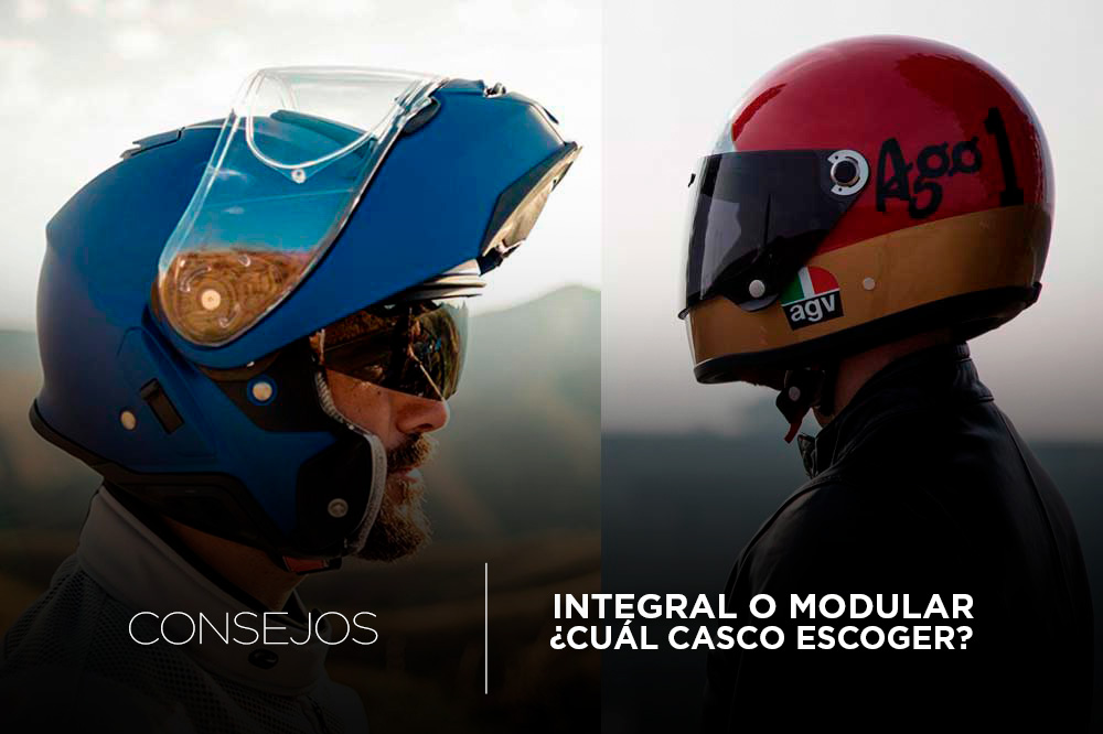 Modular o uno integral ¿Cuál casco escoger?