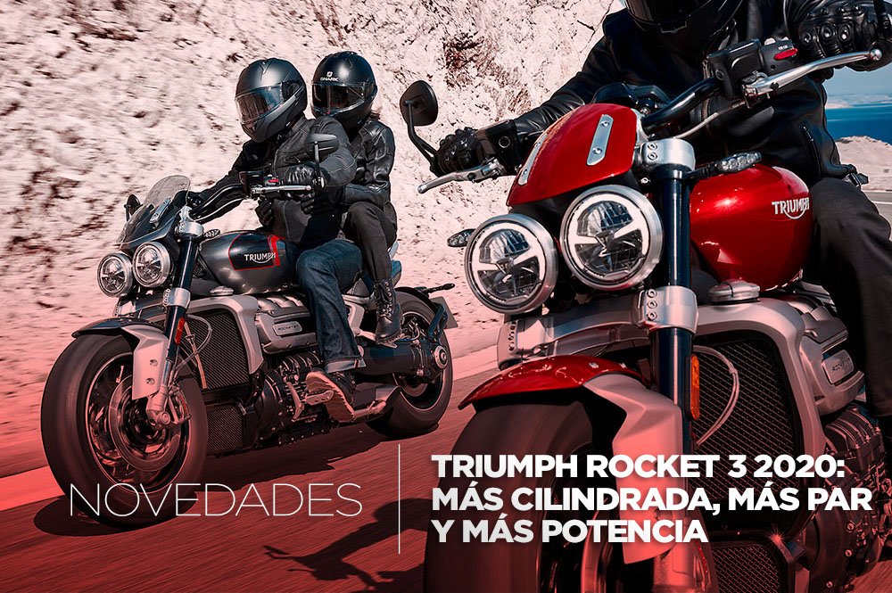 La bestial Triumph Rocket 3 de 2.500 CC