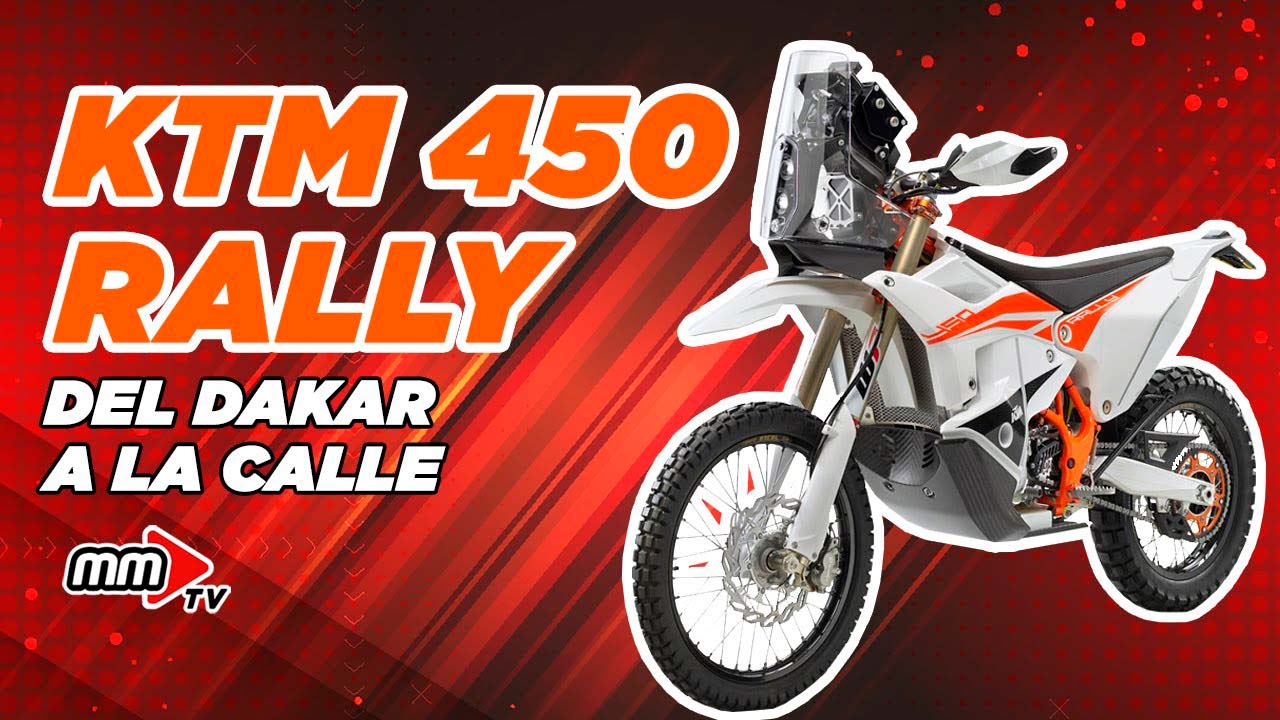 Nueva KTM 450 Rally, Un monstruo del Dakar para la calle.