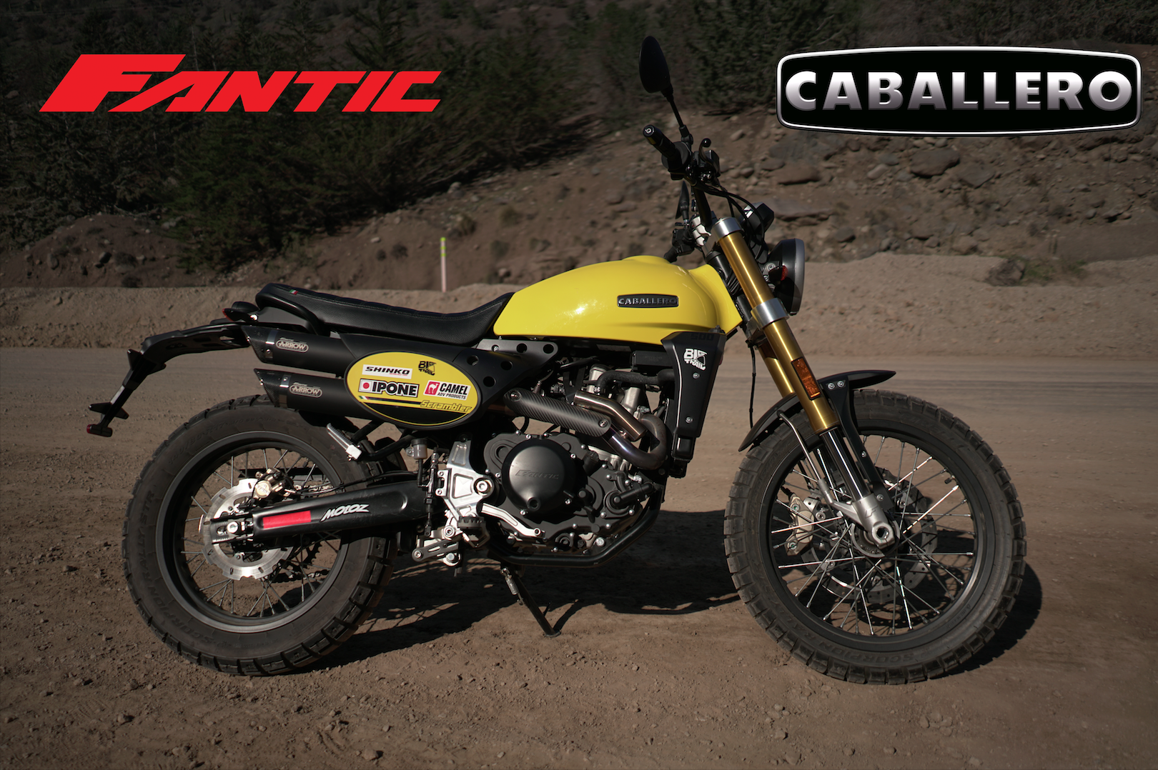 Fantic Caballero 500 Scrambler: La nueva joya con estilo neo-retro que llega a Chile